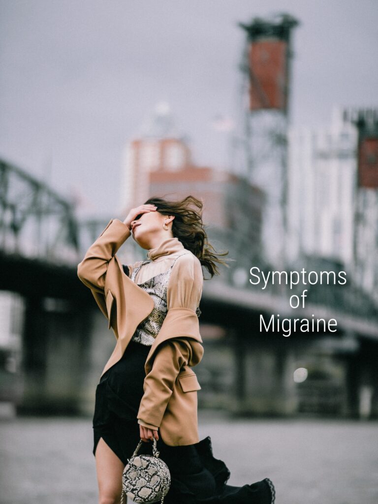 Symptoms of migraine
